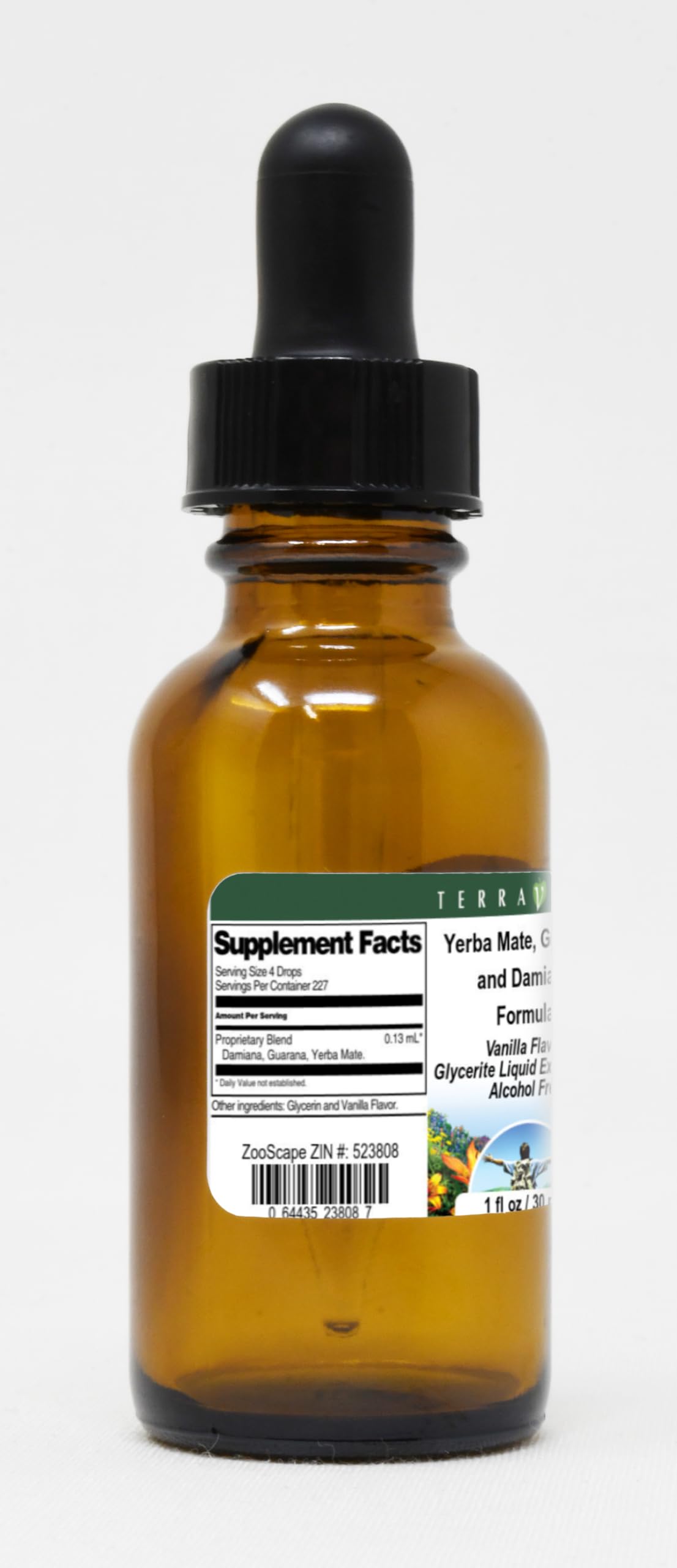 Terravita Slimming Formula Glycerite Liquid Extract (1:5) - Vanilla Flavored (1 oz, ZIN: 523808) - 3 Pack