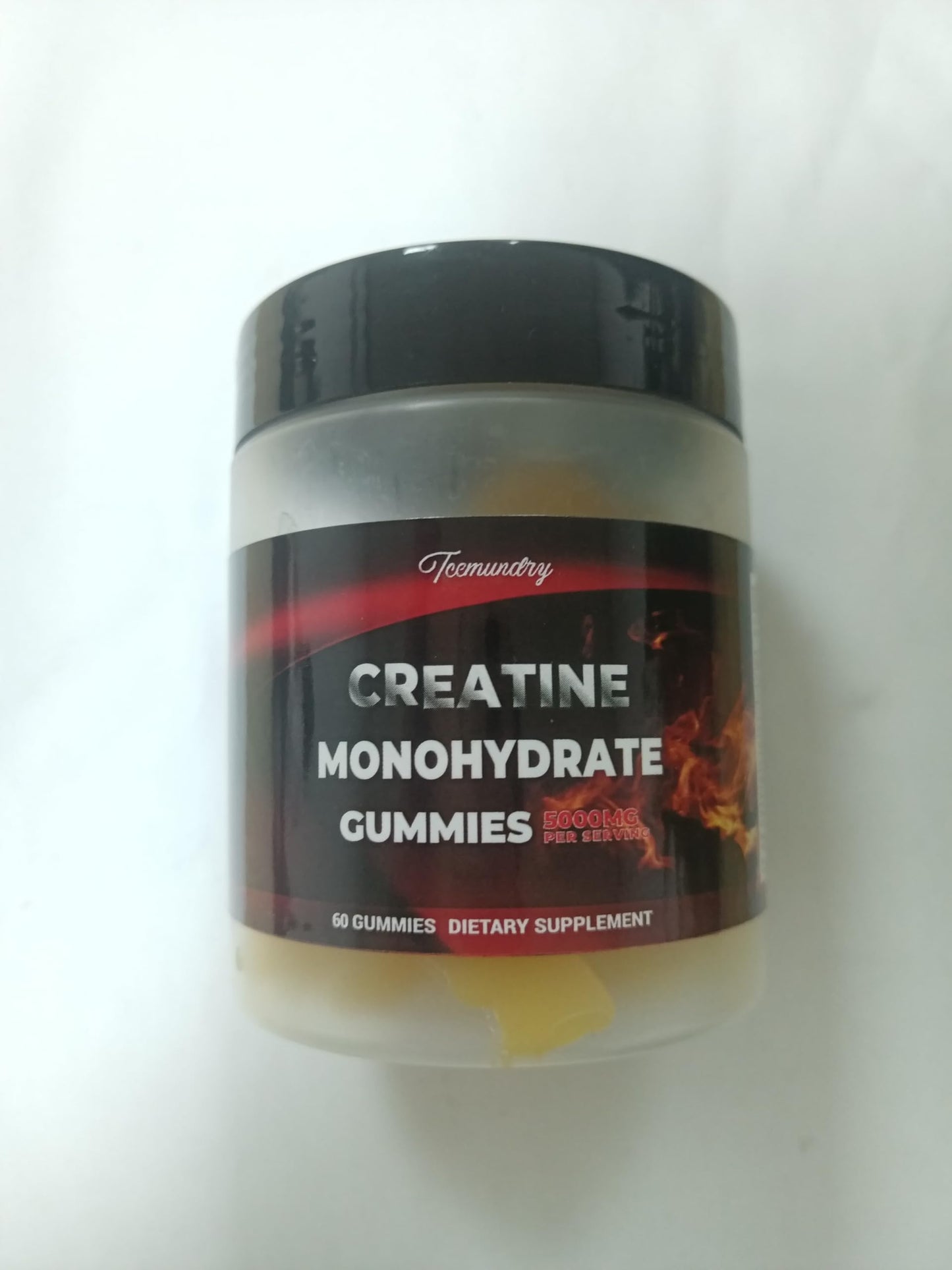 Tcemundry Creatine Monohydrate Gummies 5000mg for Men & Women, 120 Creatine Sugar Free Gummies