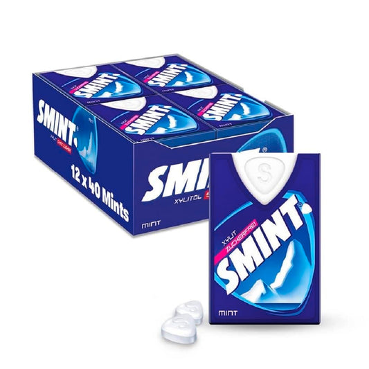 Smint Dental Mint Flavour Sugar Free with Xylitol 8g 12 Matches Box