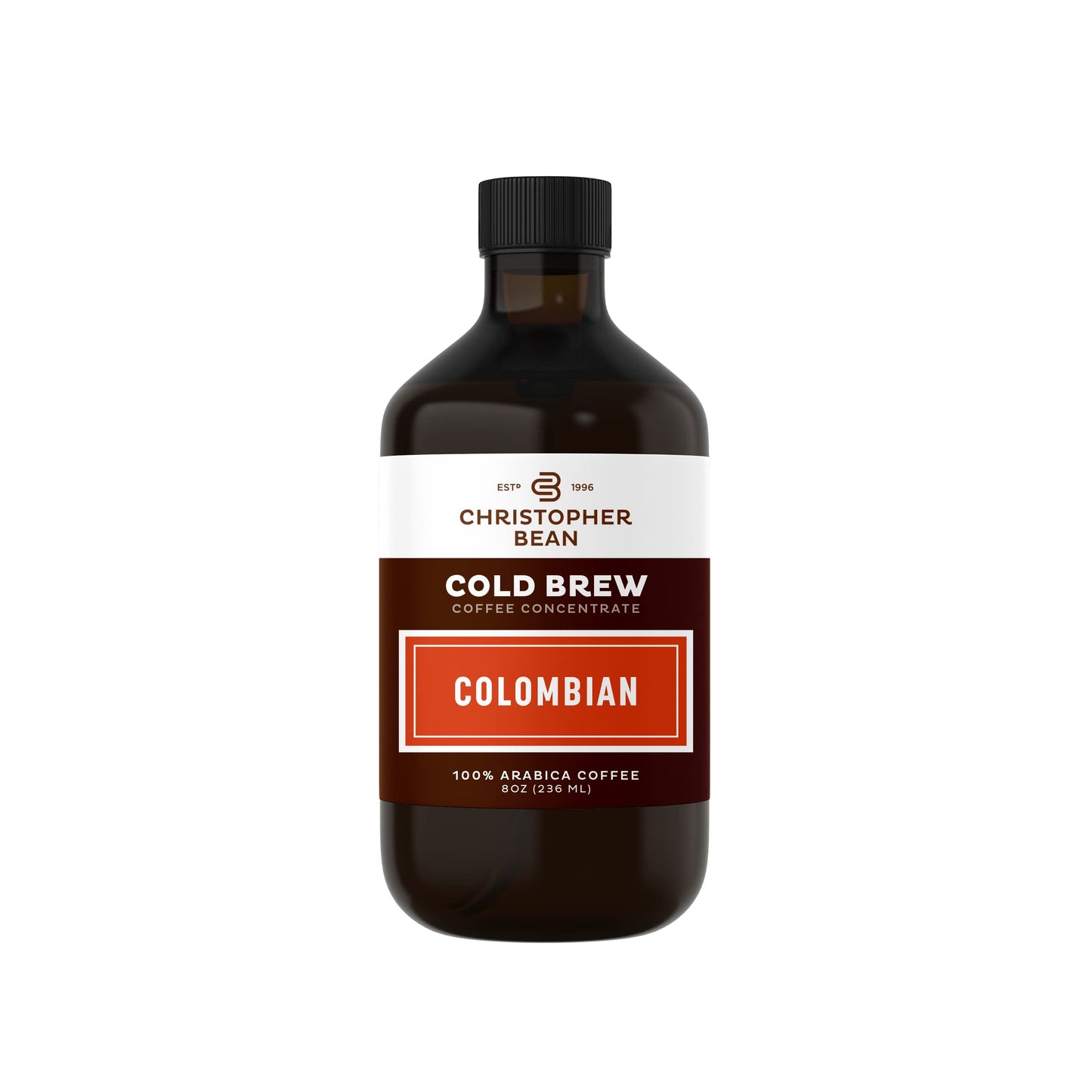 Decaf Colombian Coffee Concentrate Unsweetened Cold Brew  Iced Coffee Distillate Liquid Java Hand Crafted Concentrated 100 Arabica Pure Coffee Bean Extract 8Ounce Bottle 40 Servings