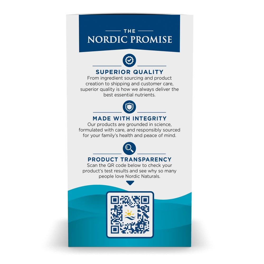 Nordic Naturals Complete Omega-D3, Lemon Flavor - 60 Soft Gels - 565 mg Omega-3 + 70 mg GLA + 1000 IU Vitamin D3 - EPA & DHA - Healthy Skin, Cognition, & Positive Mood - Non-GMO - 30 Servings