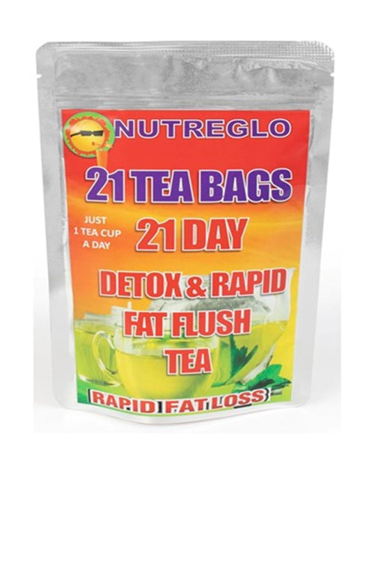 Nutreglo 21 Day Detox and Flush herbal Tea