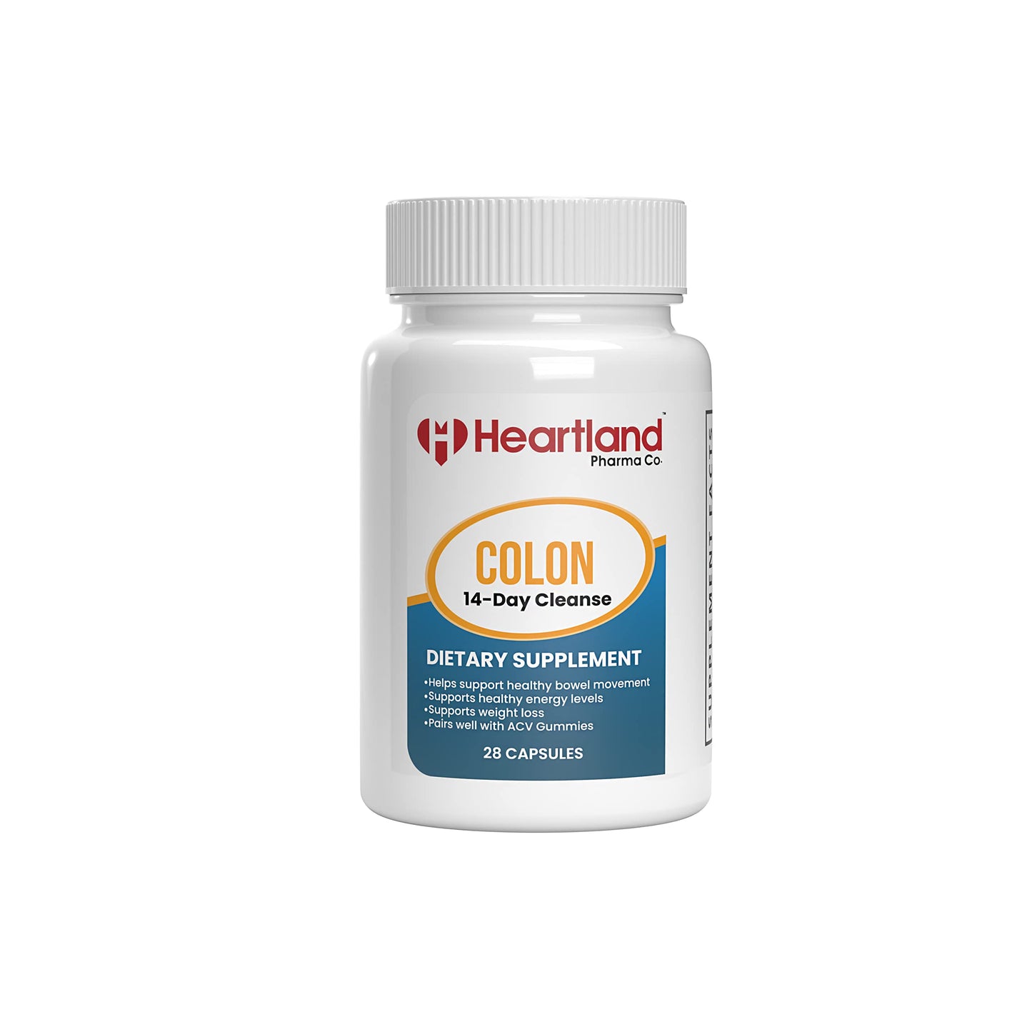 Colon Cleanse Capsules | 14-Day Detox | Gut Health Support for Men and Women | Advanced Formula with Cascara Sagrada, Senna & Psyllium Husk | USA Made | 28 Tablets
