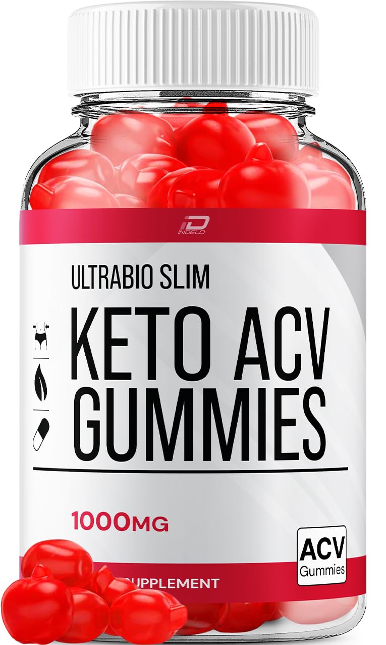 Ultra Bio Slim Keto Plus ACV Gummies Dietary Supplement - UltraBio Slim Keto Apple Cider Vinegar Gummies Reviews, Maximum Strength BioSlim Gummies for Advanced Weight Management (1 Pack - 60 Gummies)