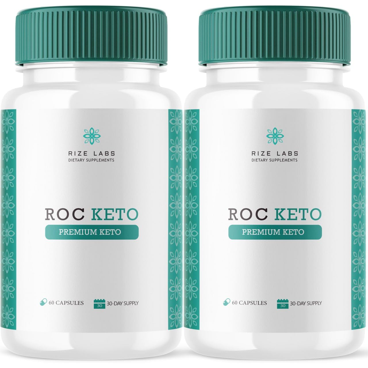 (2 Pack) Roc Keto Capsules, Roc Keto Premium Pills - Roc Keto Weight Loss Support, Roc Keto Maximum Strength Formula for Increased Energy and Improved Health, Roc Keto Reviews Pastillas (120 Capsules)