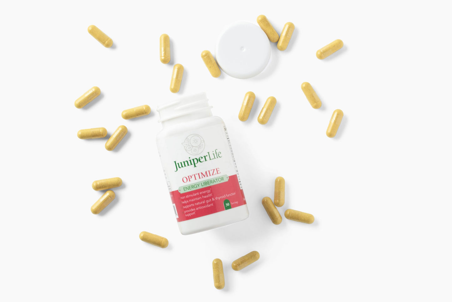 JuniperLIfe OPTIMIZE w/Berberine, Acetyl l-carnitine, Theanine, Alpha-lipoic Acid, Quercitin, and Taurine. | Thyroid Support, Antioxidant Support, Cholesterol Support, Memory Support, Energy Support