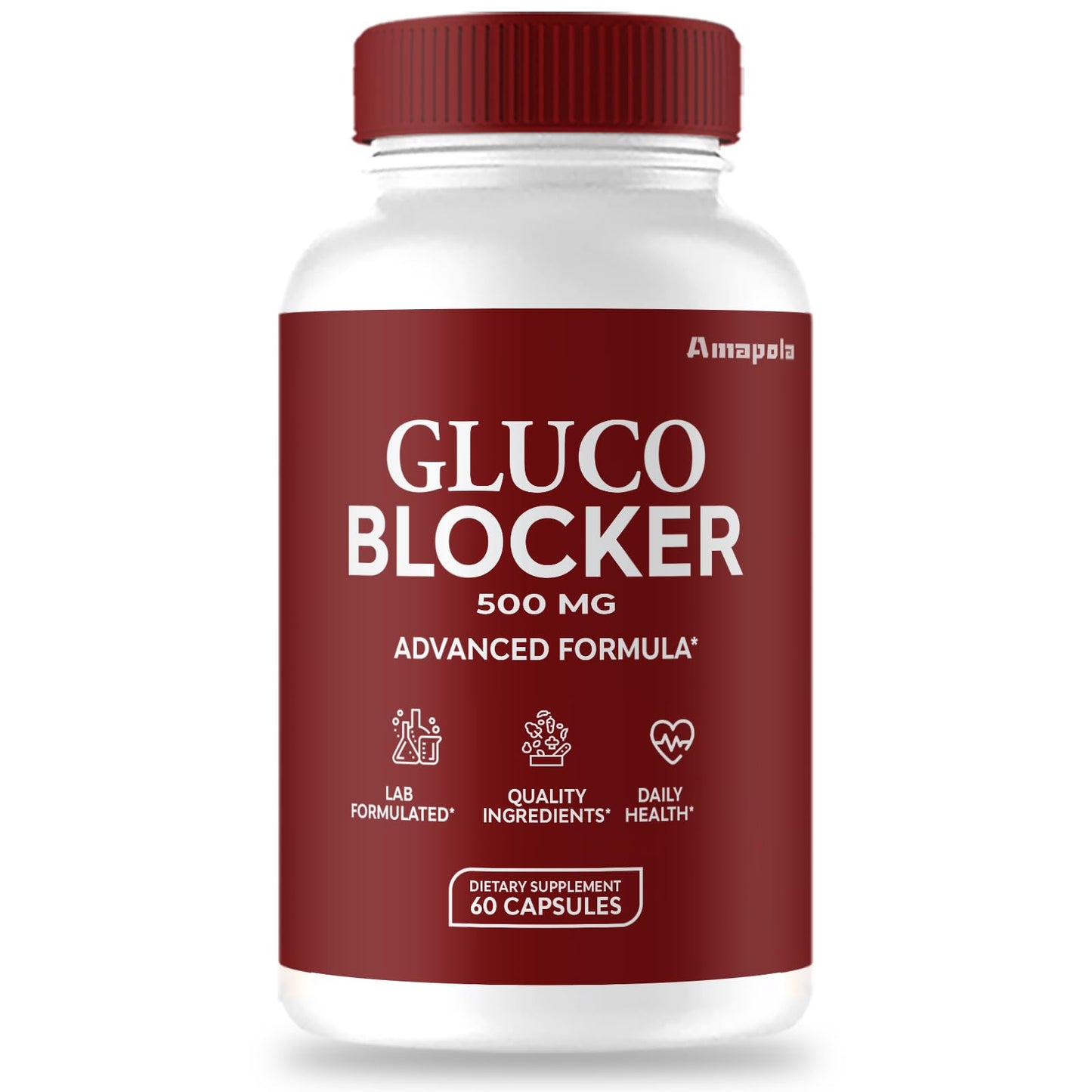 Gluco Blocker - Gluco Blocker Advanced Capsules (Single, 60 Capsules)
