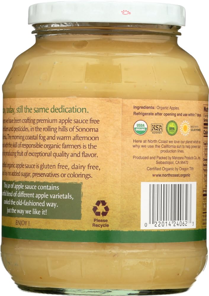 North Coast Applesauce Jar Org