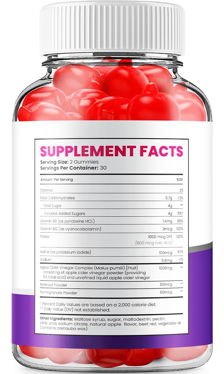 (2 Pack) Keto Drops ACV Gummies - Advanced Formula Drops Keto Plus ACV Gummies Apple Cider Vinegar, Weight Management, ACV Dietary Supplement Men Women (120 Gummies)