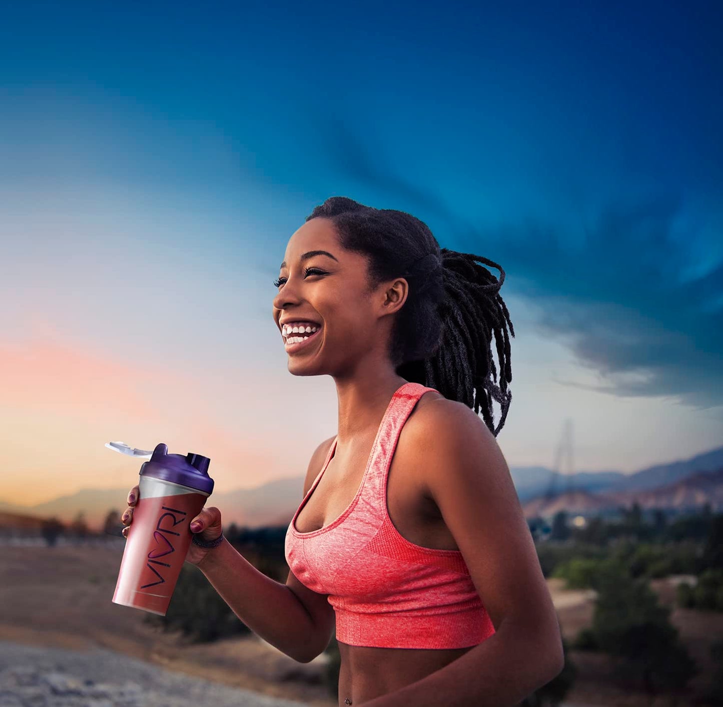 Vivri Cleanse Me Jamaica Hibiscus | 10 Servings | Gluten Free & Vegan | Detox Drink | Mix with Water | Natural Balance | Body Cleanser | Metabolism Booster | Detox Cleanse