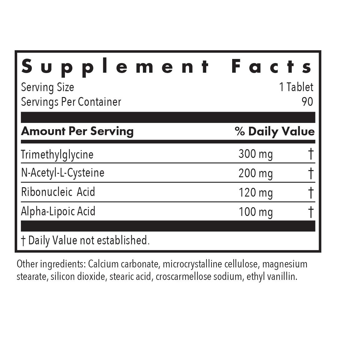 Allergy Research Group NAC Enhanced Supplement - N-Acetyl-L-Cysteine, Glutathione Precursor, Supports Immune Function, Mucus Clearance - 90 Count