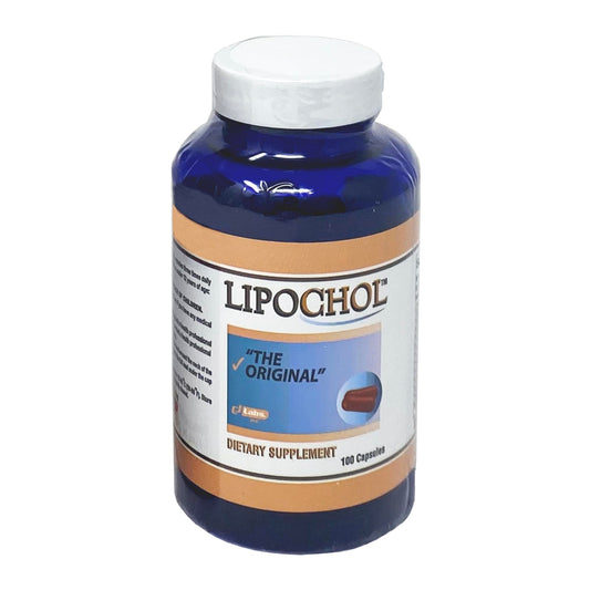 LIPOCHOL Dietary Supplement for Liver Detox & Cleanse, Daily Detox & Liver Support with Vitamins, Nutritional Support, Detox & Repair, 100 Capsules, 1-Pack