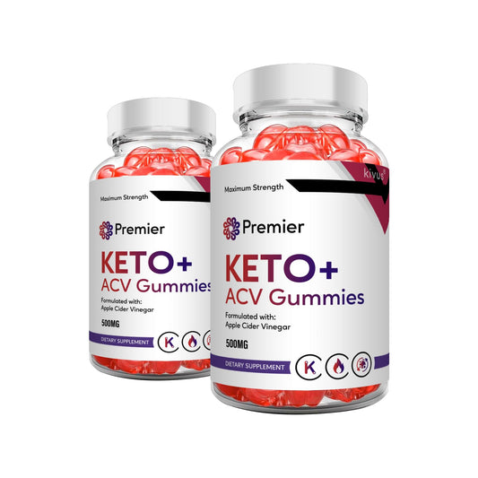 kivus Premier Keto Gummies - Premier Keto + ACV Gummies (2 Pack, 120 Gummies)