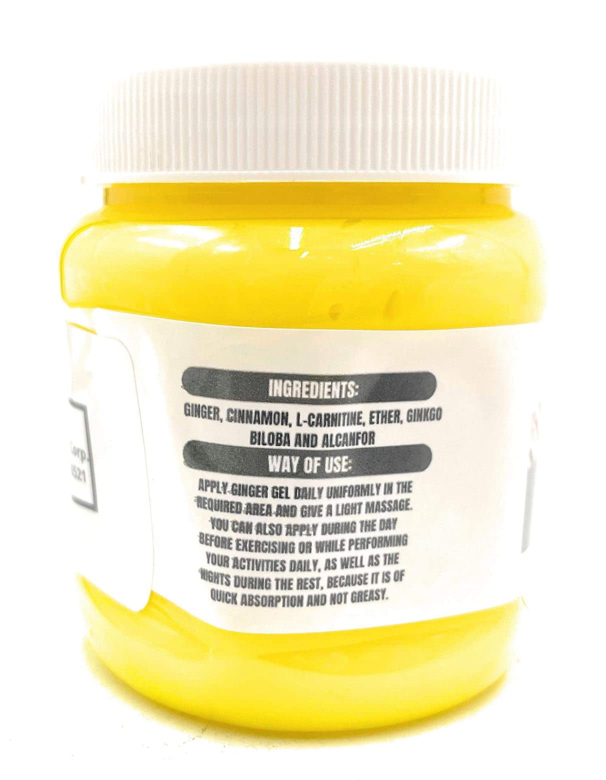 Tu Salud Plus Quema Grasa Gel de Jengibre y Bamitol Ginger Gel Fat Burner…