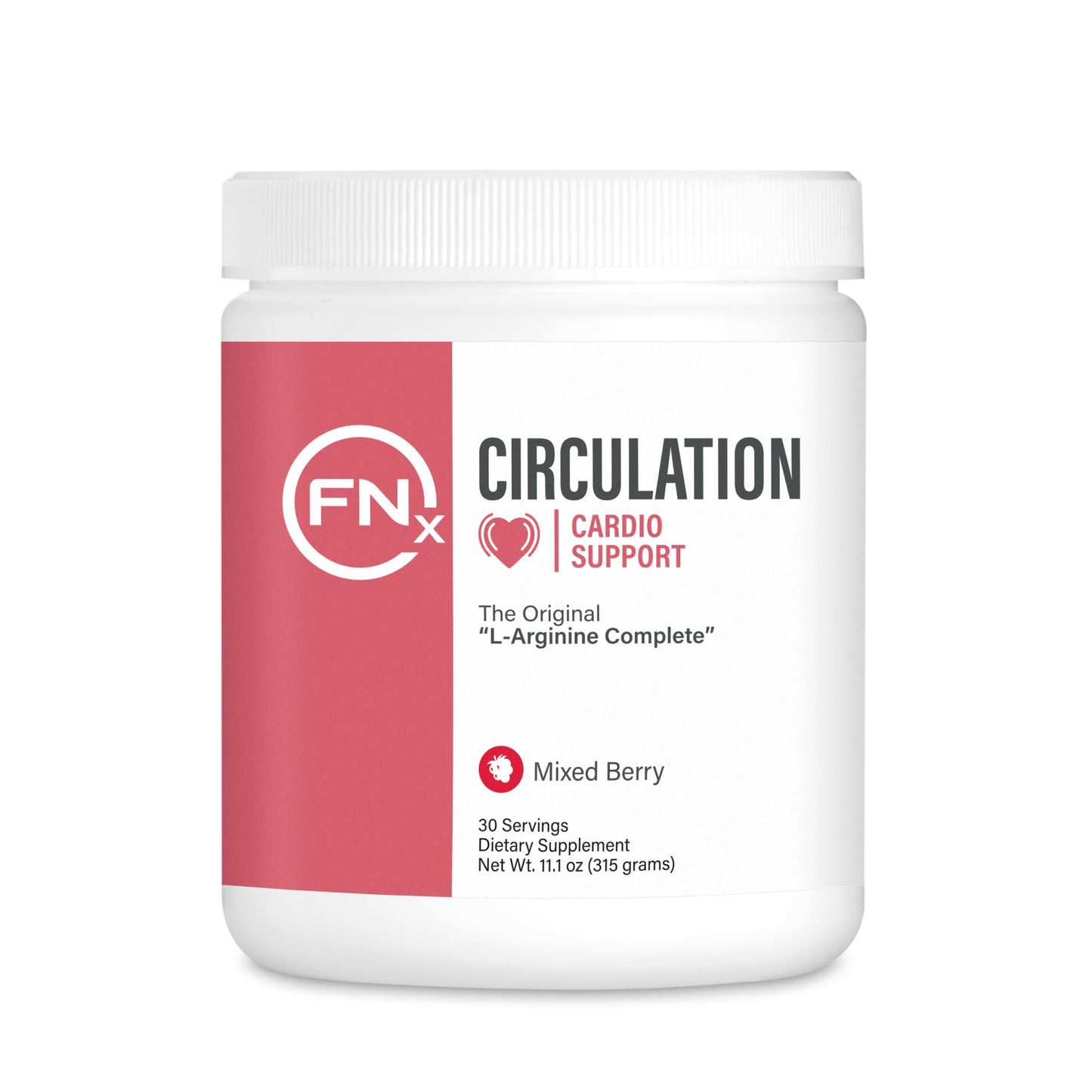 Fenix Nutrition L-Arginine Complete, Mixed Berry - 5000mg L Arginine, Nitric Oxide Booster, Natural Supplement, Increases Energy and Endurance