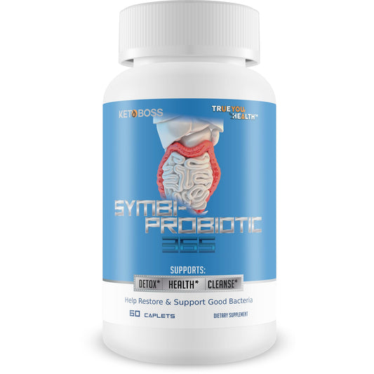 Symbi-Probiotic 365 Keto Probiotic Health Support - Probiotic Life Energy & Gut Support - Health Starts in The Gut - Healthy Symbiotic 365 Daily Probiotic - Inspired by Dr Sebi Products & Sebi Detox