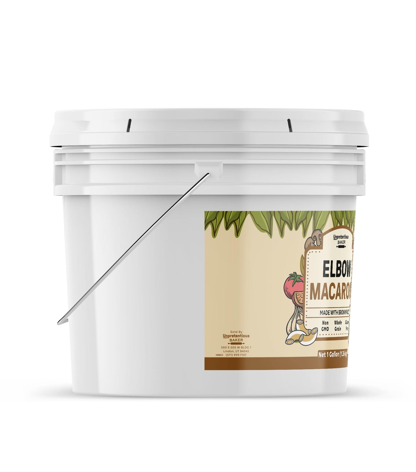 Unpretentious Brown Rice Elbow Macaroni 1 Gallon Whole Grain Pasta Gluten Free