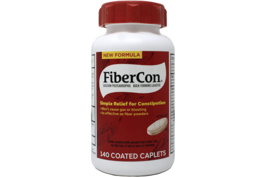 Fibercon Fiber Therapy For Regularity -- 140 Caplets