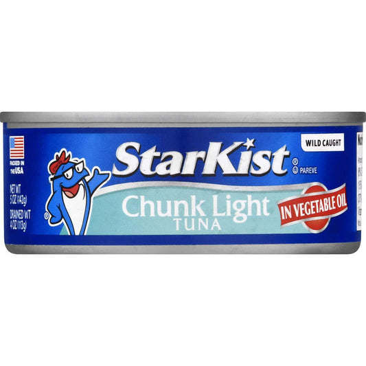 StarKist Chunk Light Tuna in Oil  5 Ounce Pack of 12