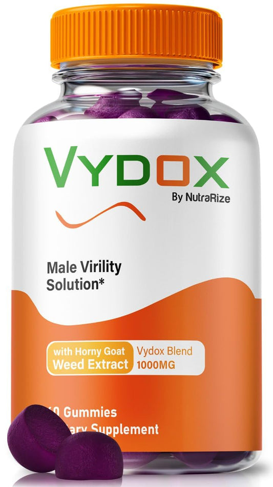 Vydox Gummies, Vydox Plus Daily Health Supplement, Complete Formula to Support Performance and Overall Health, All-Natural Gummy s, Vy DOX Gomitas Reviews (60 Gummies)