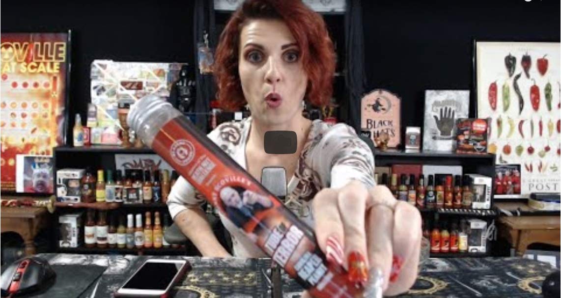 Tube of Terror Challenge  verified hottest Carolina Reaper Ghost  Scorpion Pepper peanuts on planet earth