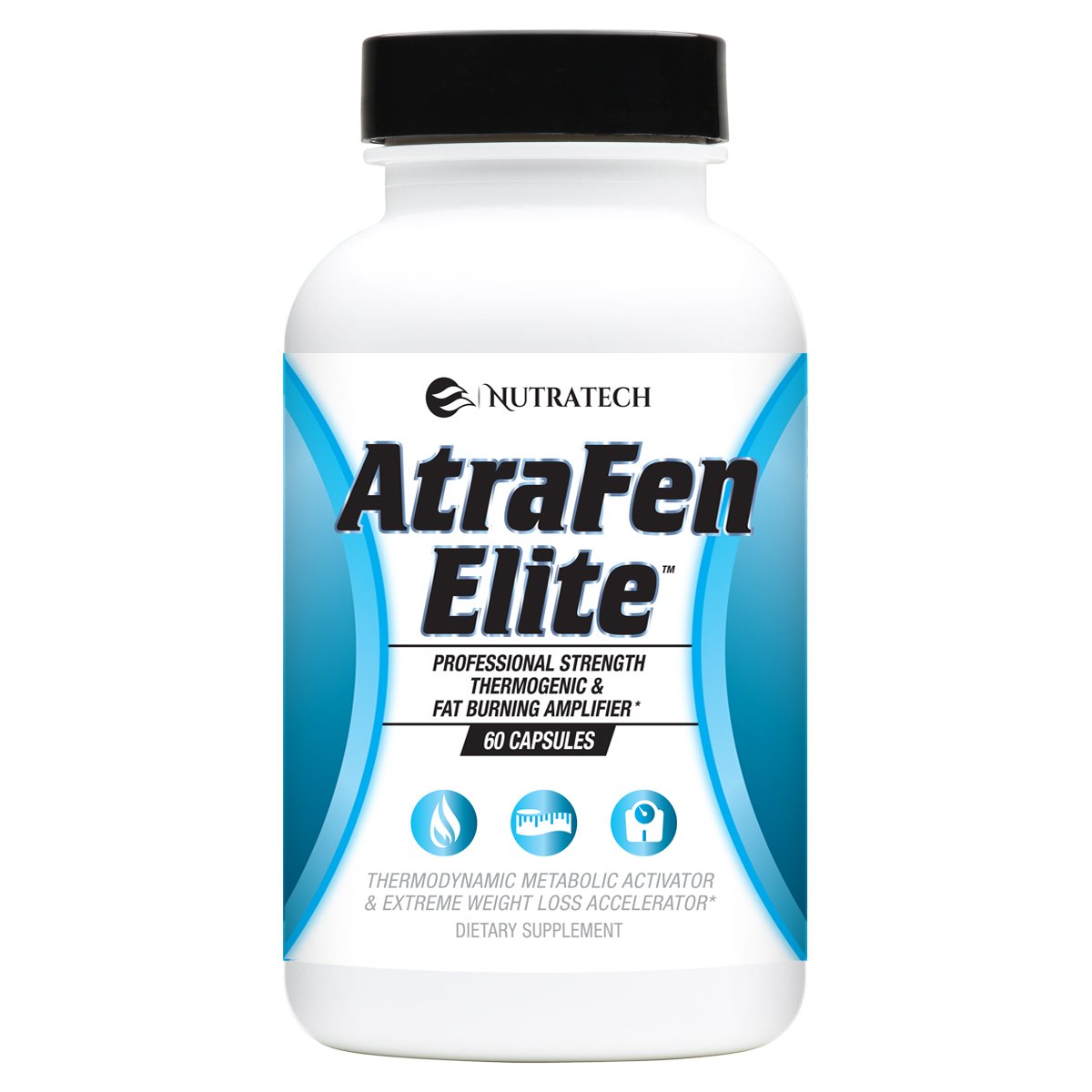 Atrafen Elite - Professional Strength Diet Aid That Supports Weight Management, Promotes Energy and Helps Suppress Food Cravings & Appetite. Dietary Supplement. 60 Pills.