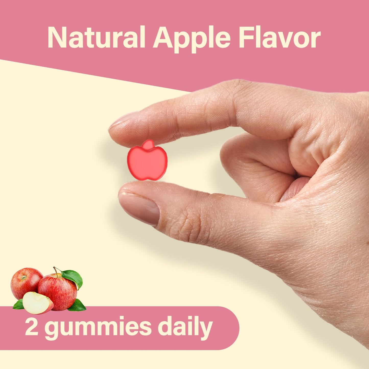 Central Park Morning Apple Cider Vinegar Gummies 1000mg,ACV Supplement for Detox & Cleanse,Suger Free and Non-GMO - 60 Gummies