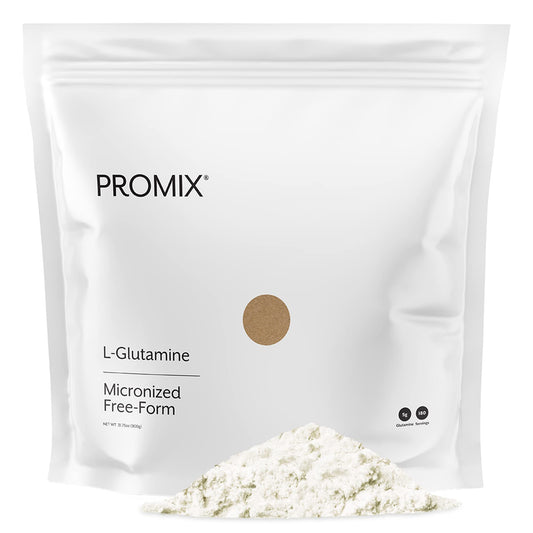 ProMix Nutrition L-Glutamine - Pure Micronized Free Form - Unflavored, 180 Servings