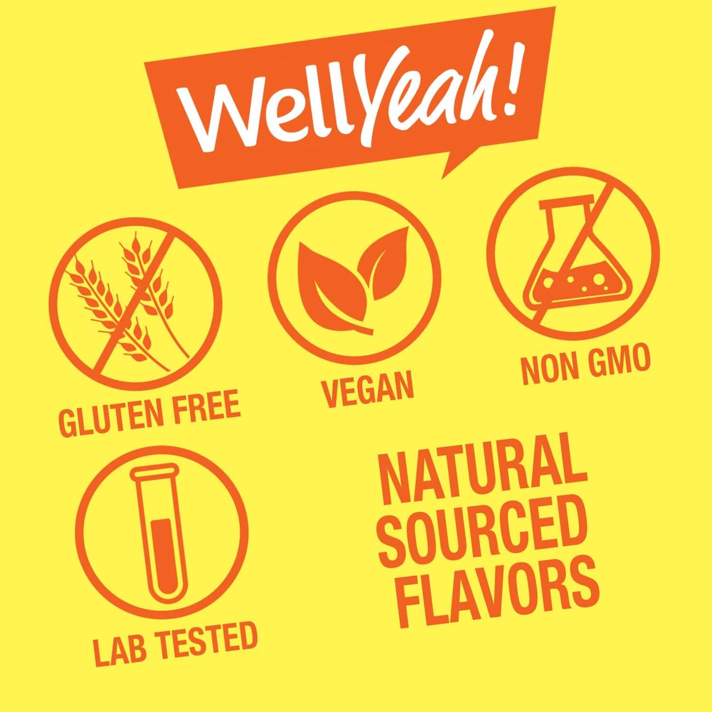WellYeah Kids Probiotic Gummies with Prebiotic Fiber Sugar Free - Probiotics Kids for Digestive Health
