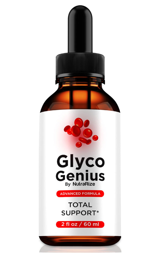 Glyco Genius Drops, Official GlycoGenius Liquid Dropper, Superior Blend to Support Healthy Levels, All-Natural Formula for Everyday Use, Glyco Genius En Gotas Review (30 Servings)
