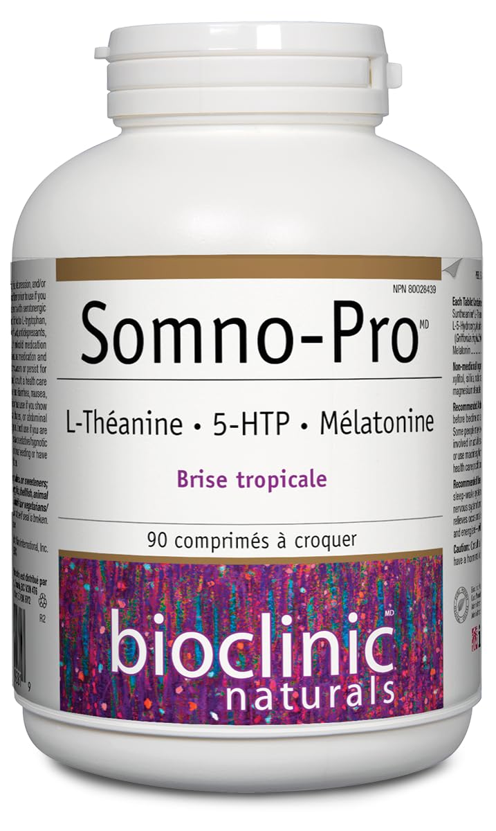 Bioclinic Naturals - Somno-Pro Tropical Breeze - 90 Chewable Tablets