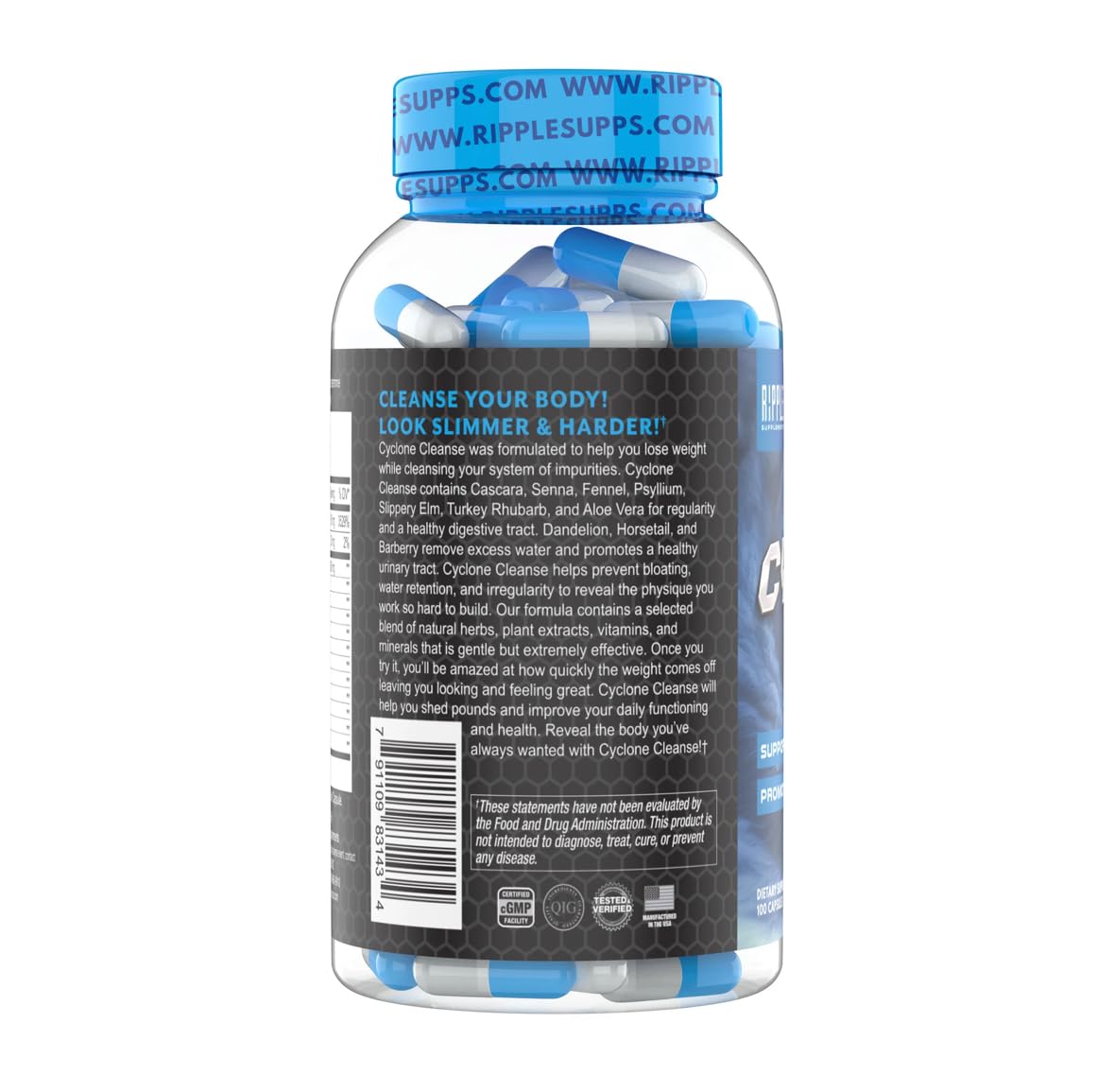 Ripple Cyclone Cleanse Advanced Gut Cleanse Detox