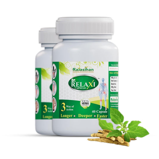 Dr.Relaxi Capsules Pack of 2 for Men and Women.