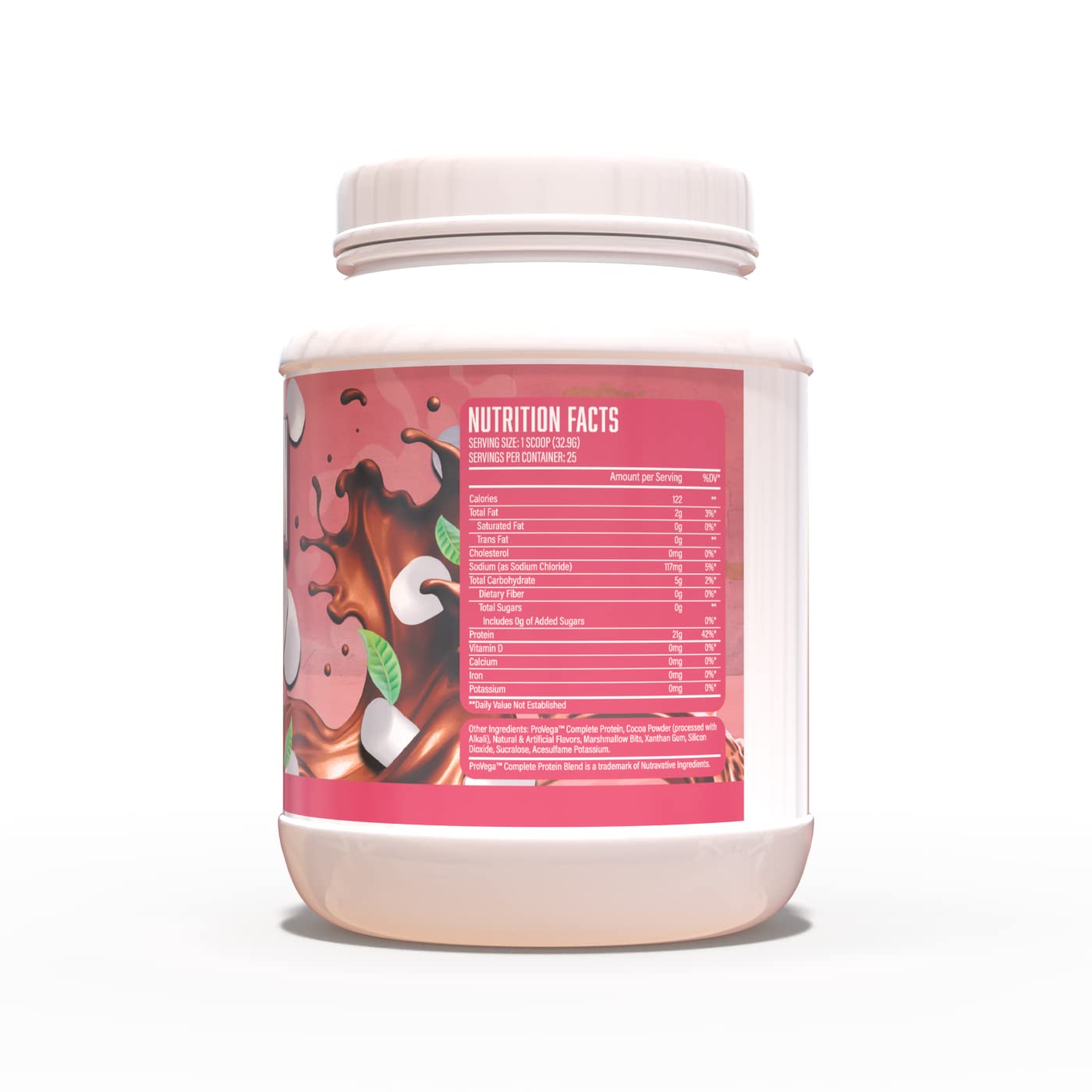 Huge Supplements Vegan Protein Powder - Marshmallow Madness - Superior Plant-Based Protein Powder, 20g Protein Per Serving, Gluten Free