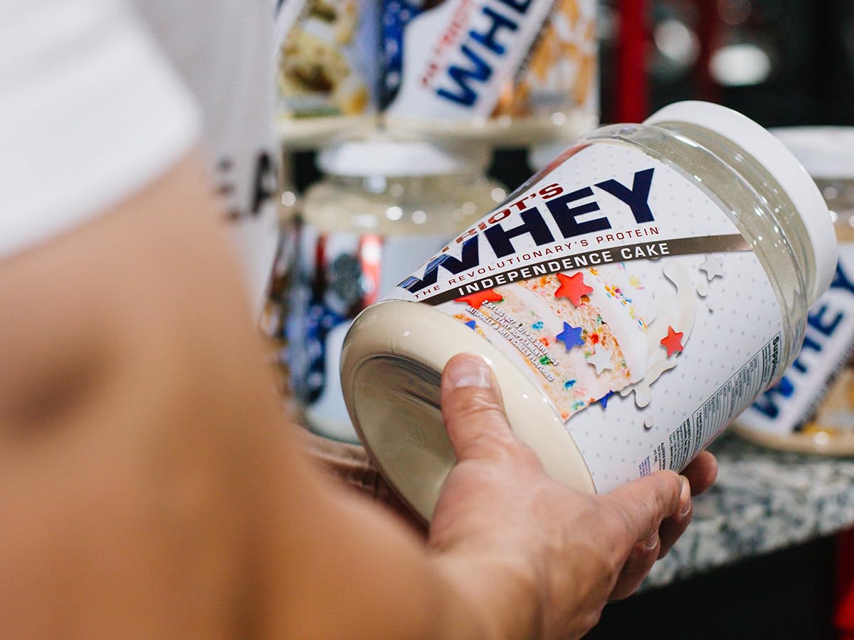 'Merica Labz Patriot's Whey, The Revolutionary's Protein, 25G Protein, 25 Servings (Fortuitous Keepsakes)