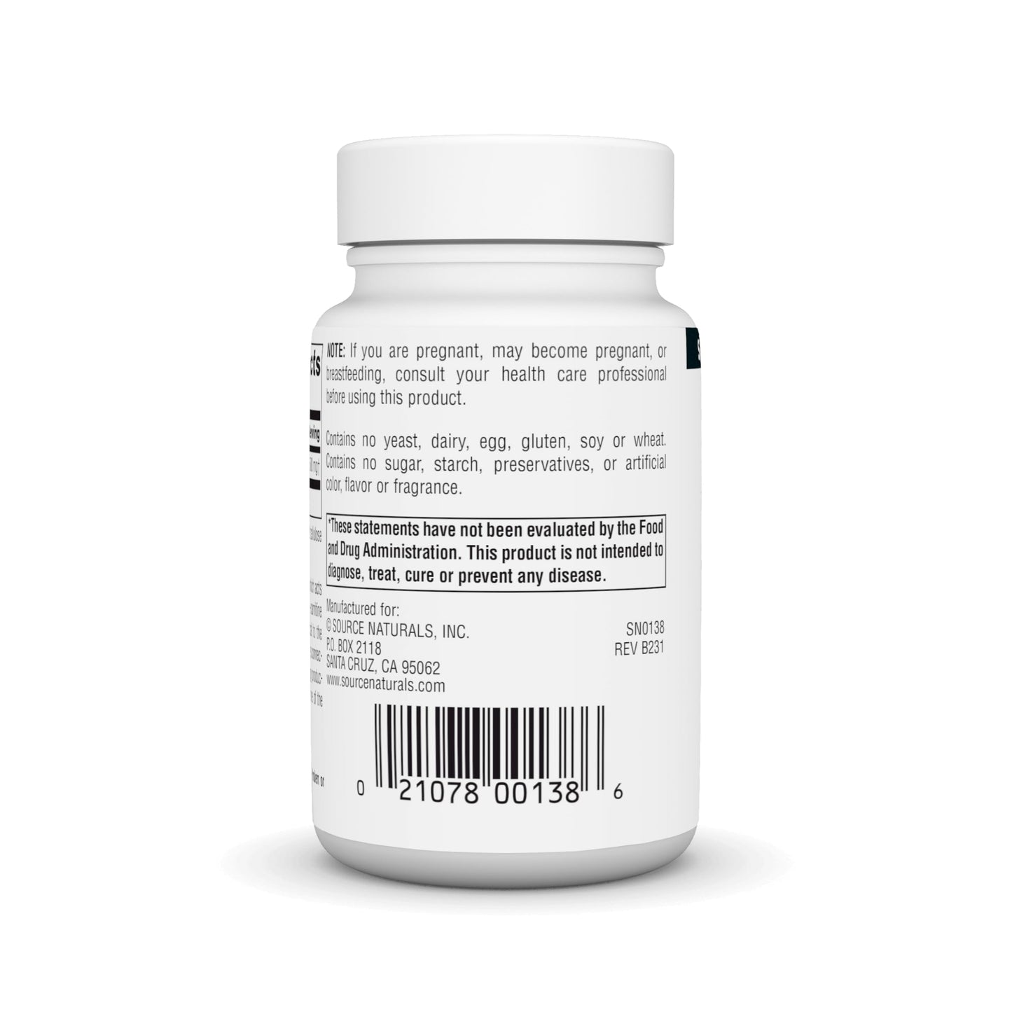 Source Naturals L-Lysine Free Form -Amino Acid Supplement Supports Energy Formation & Collagen* - 500 mg- 50 Tablets