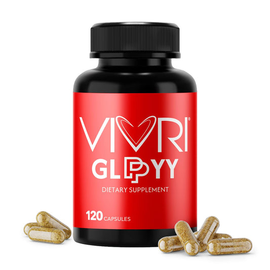 VIVRI GLP PYY Natural Appetite Suppressant for Women and Men | Ozempic Alternative Weight Loss Pills with MCT, Glucomannan & Quercetin | Curb Cravings with Clinically-Studied | 120 Capsules