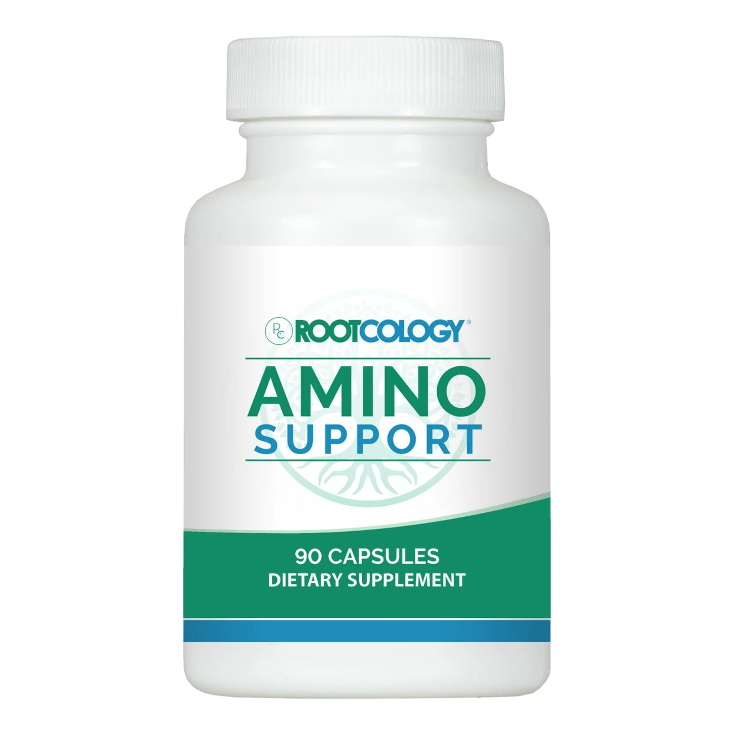 Rootcology by Dr. Izabella Wentz | Amino Support | Amino Acid Complex Capsules with L-Glutamine, Glycine & MSM | 90 Capsules