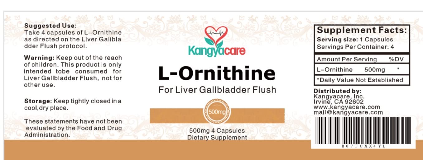 Kangyacare Liver Gallbladder Flush 肝胆排毒 - 1-Night Liver and Gallbladder Cleanse, Liver Detox Protocol - Cleans Liver, Gallbladder & Bile Duct Tract & Colon