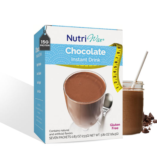 NutriWise - Chocolate Protein Diet Drink (7/Box)