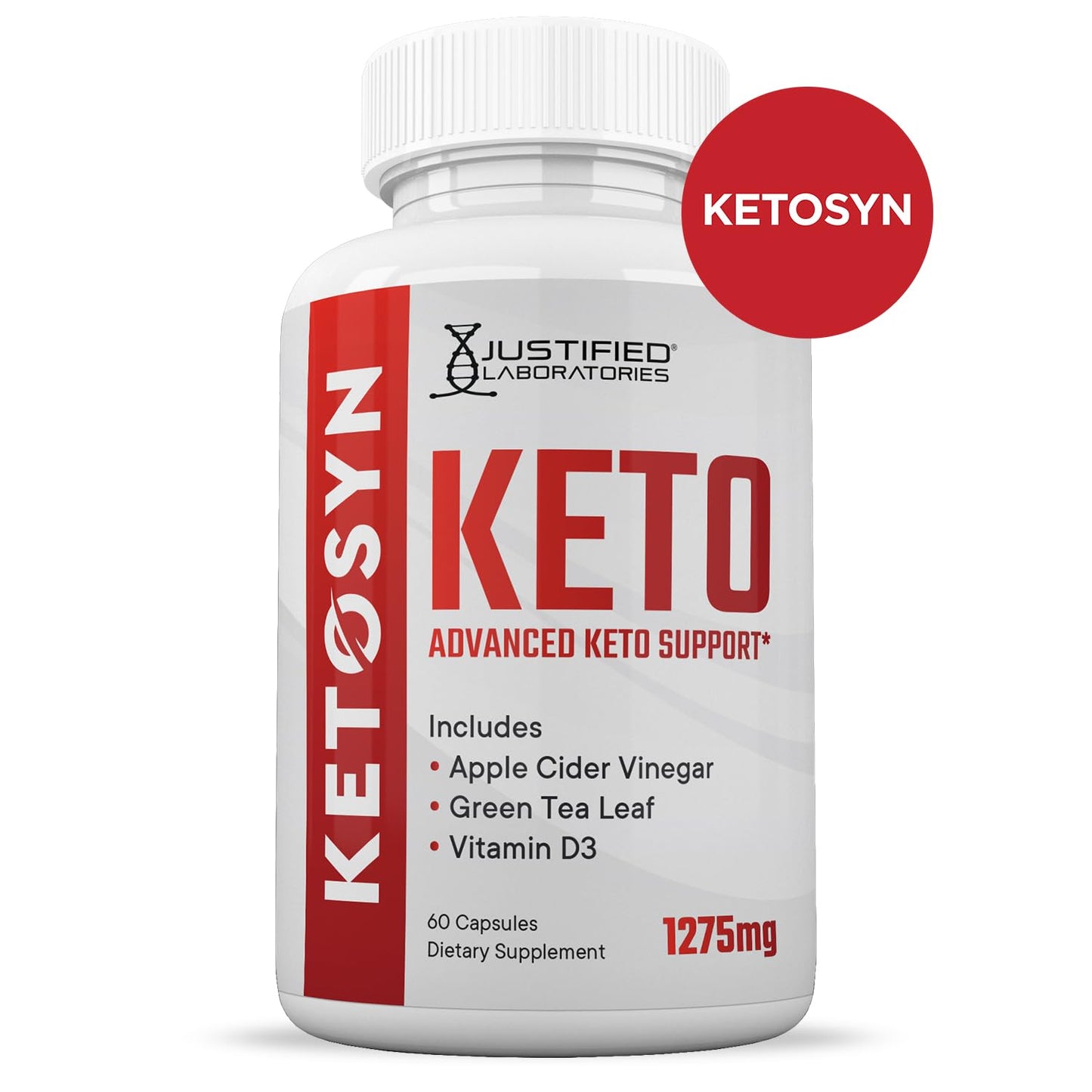 (3 Pack) Ketosyn Keto ACV Pills 1275MG Keto Support Blend Capsule Alternative to Keto ACV Gummies Formulated with Apple Cider Vinegar Extra Virgin Olive Oil Powder Green Tea Leaf 180 Capsules