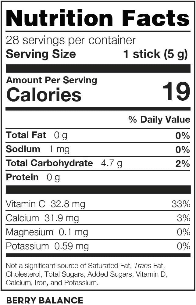Usoway Berry Balance-Rich in proanthocyanidins, enriched with Pineapple Infusion and probiotic Cultures That Help Preserve a Healthy Urinary Tract (28 Sticks, Berry Balance)