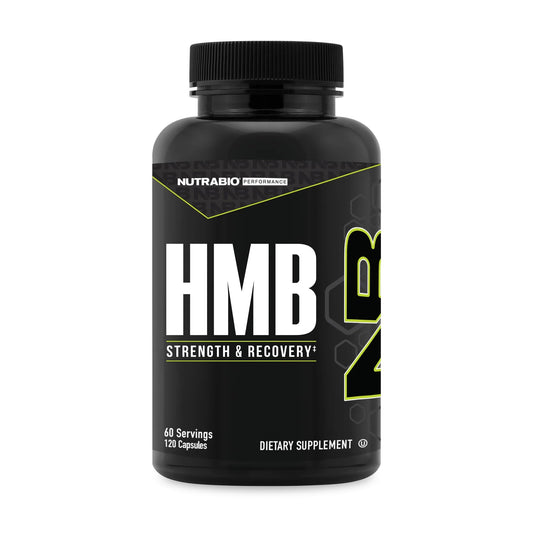 NutraBio HMB Supplement- HMB 1000mg- 120 Capsules