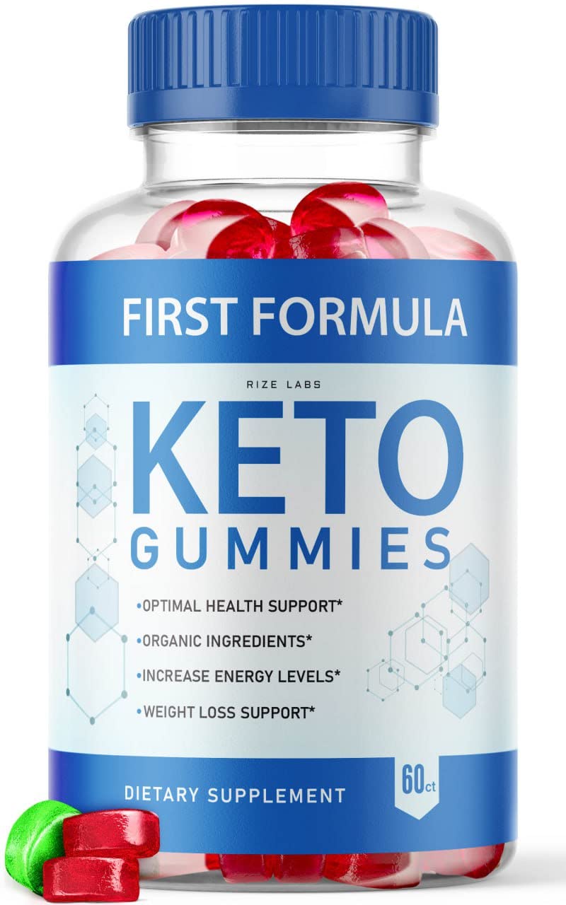 First Formula Keto ACV Gummies Apple Cider Vinegar Advanced Formula Gummies (60 Gummies)