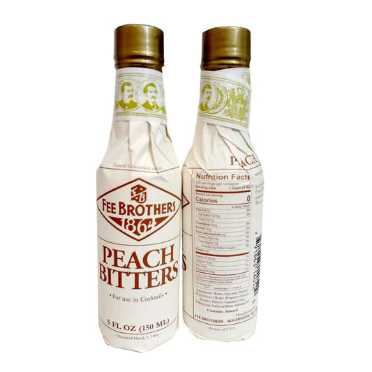 Fee Brothers Peach Cocktail Bitters  5 oz  2 Pack