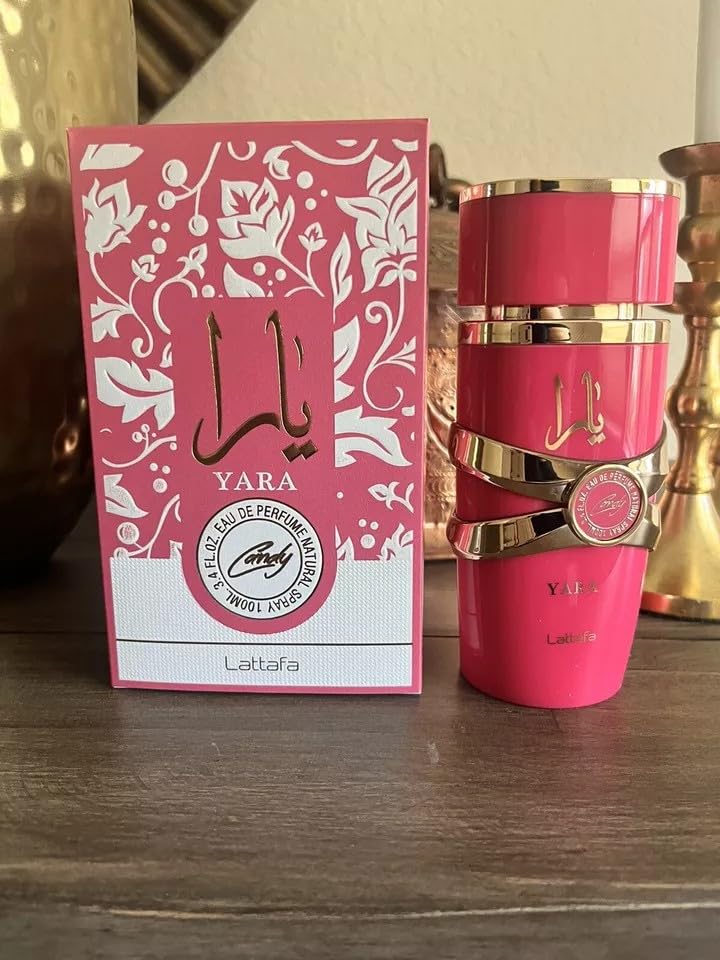 LuminaLuxe Yara Candy Signature Eau de Parfum for Women, 3.4 oz (100 ml)