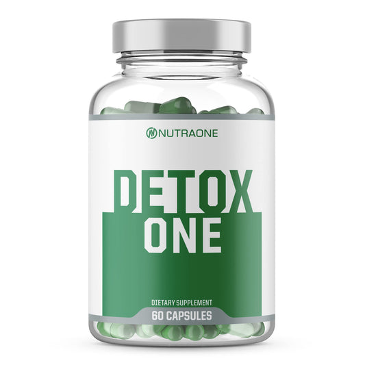 NutraOne DetoxOne 30 Day Extra Strength Detox Cleanse Supports Healthy Digestive Function And Weight Loss| Promotes Detoxification, Increases Energy & Improves Nutrient Absorption*