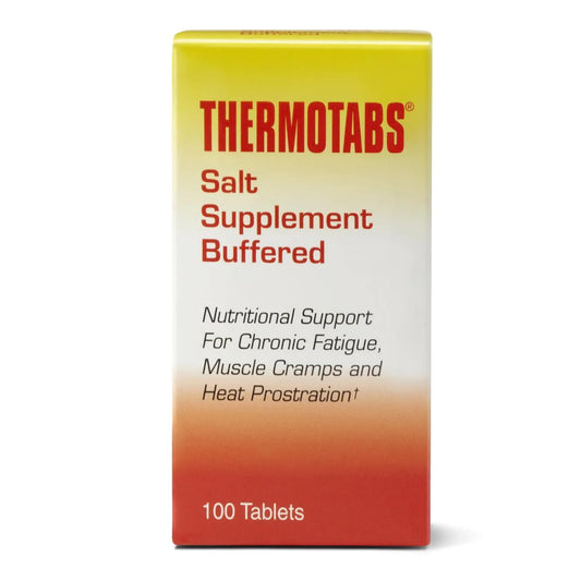 Thermotabs Salt Supplement, Buffered, 100 tablets - Buy Packs and SAVE by Thermotabs