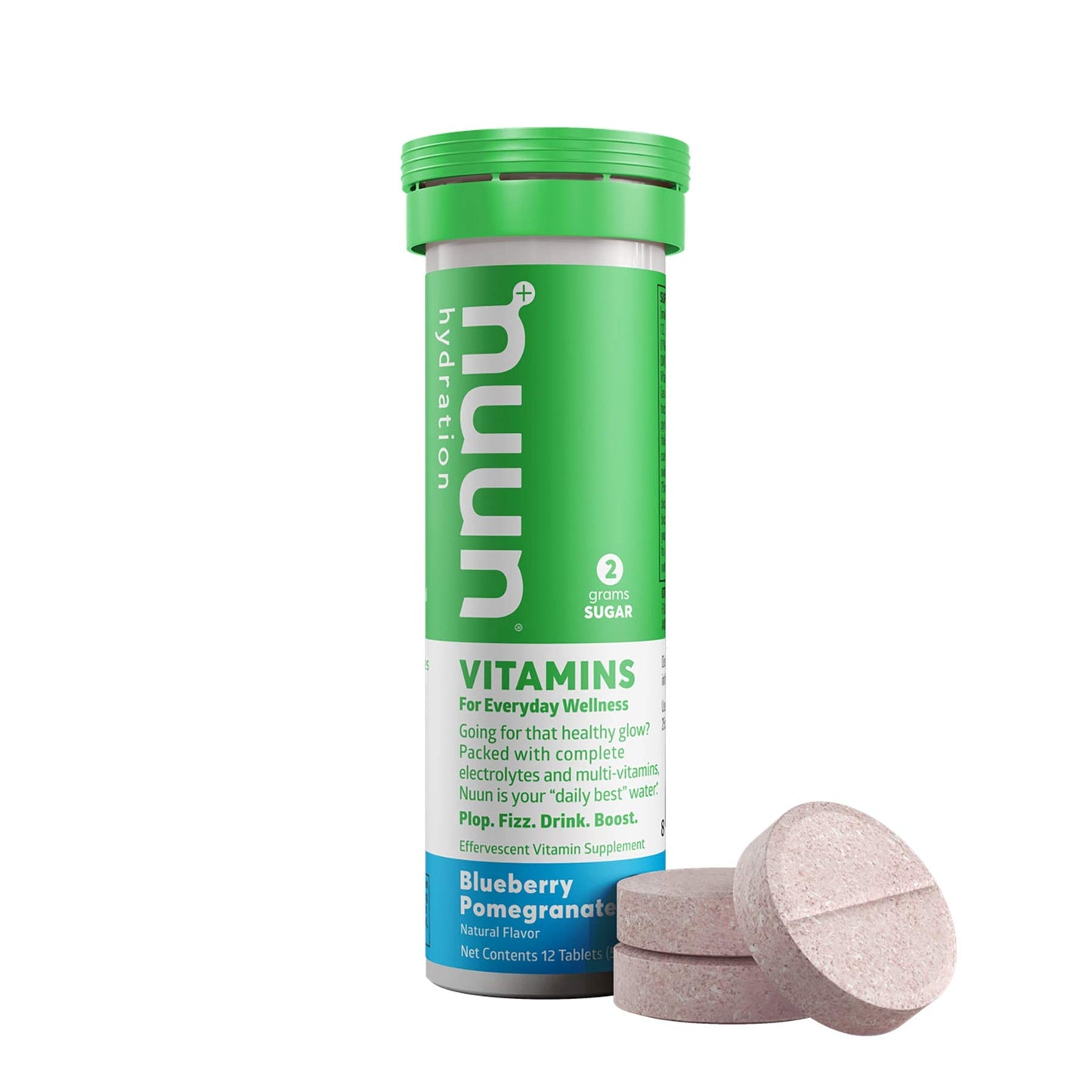 Nuun Vitamins: Blueberry Pomegranate Hydration Supplement (3 Tubes of 12 Tabs)3